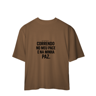 Nome do produto Minha Paz Camiseta Oversized