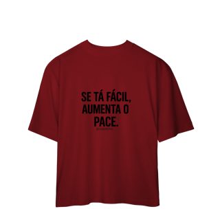 Nome do produto Ta fácil Camiseta Oversized
