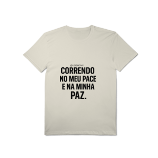 Nome do produto Minha Paz T-Shirt Pima