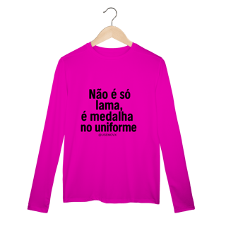 Nome do produto Medalha no uniforme Camisa Manga Longa Sport Dry UV