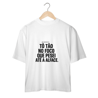 Nome do produto Foco Camiseta Oversized