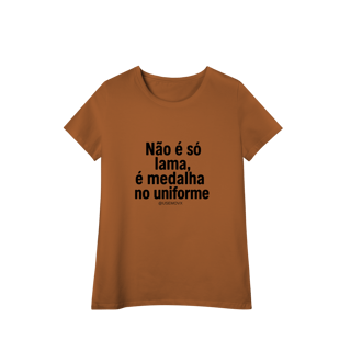 Nome do produto Medalha no uniforme Baby Long Pima