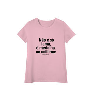 Nome do produto Medalha no uniforme Baby Long Pima