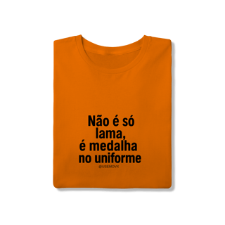 Nome do produto Medalha no uniforme T-Shirt Quality