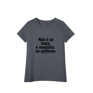 Nome do produto Medalha no uniforme Baby Long Pima