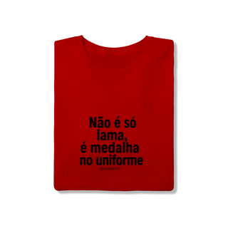 Nome do produto Medalha no uniforme T-Shirt Quality