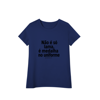 Nome do produto Medalha no uniforme Baby Long Pima