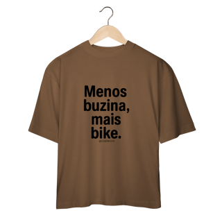 Nome do produto Menos Buzina Camiseta Oversized