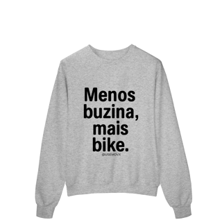 Nome do produto Menos Buzina Moletom Prime Fechado