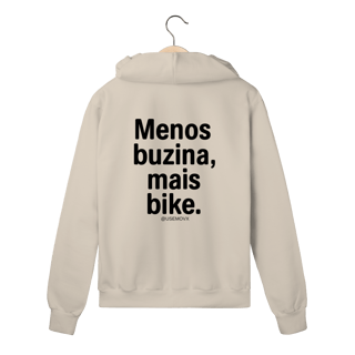 Nome do produto Menos Buzina Moletom Prime Com Zíper