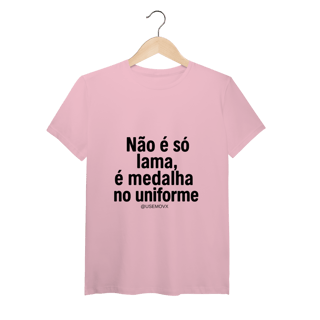 Nome do produto Medalha no uniforme T-Shirt Pima
