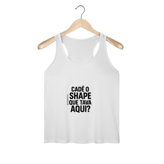 Nome do produto Cadê o Shape Regata Fem Sportv Dry UV