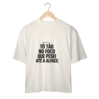 Nome do produto Foco Camiseta Oversized