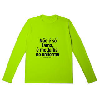 Nome do produto Medalha no uniforme Camisa Manga Longa Sport Dry UV