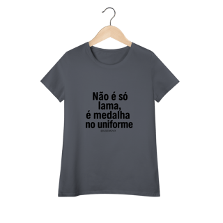 Nome do produto Medalha no uniforme Baby Long Pima