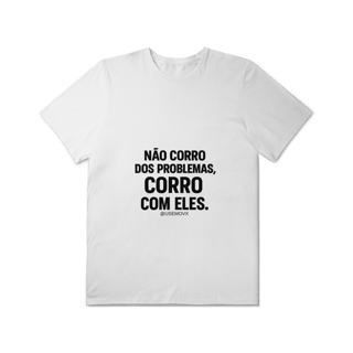 Nome do produto Corre Problemas T-Shirt Plus Size