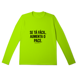 Nome do produto Ta fácil Camisa Manga Longa Sport Dry UV