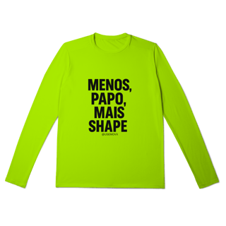 Nome do produto Mais Shape Camisa Manga Longa Sport Dry UV
