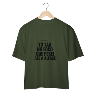 Nome do produto Foco Camiseta Oversized