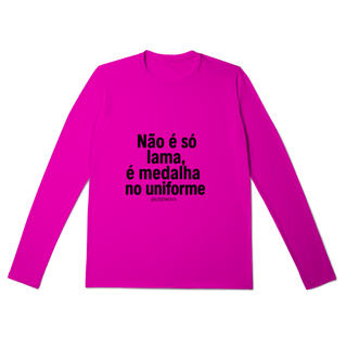 Nome do produto Medalha no uniforme Camisa Manga Longa Sport Dry UV