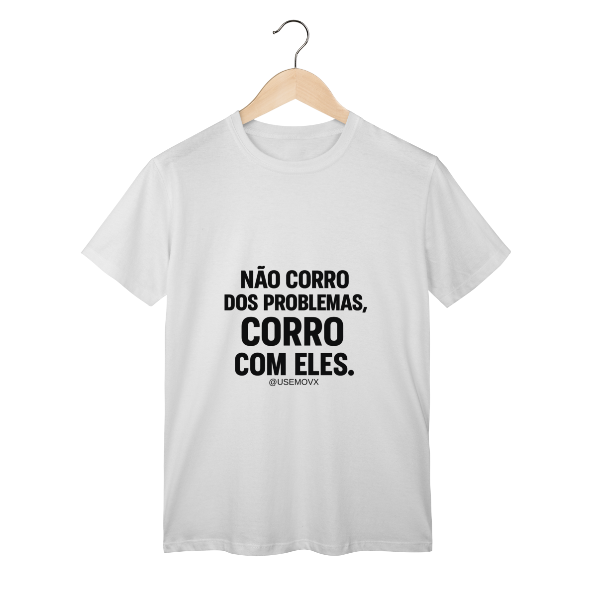 Nome do produto Corre Problemas T-Shirt Classic