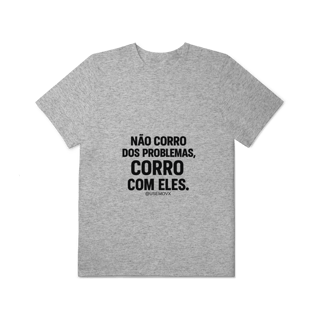 Nome do produto Corre Problemas T-Shirt Plus Size