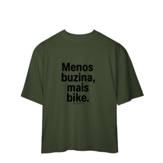 Nome do produto Menos Buzina Camiseta Oversized