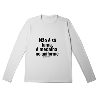 Nome do produto Medalha no uniforme Camisa Manga Longa Sport Dry UV