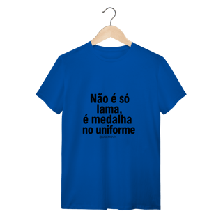 Nome do produto Medalha no uniforme T-Shirt Quality