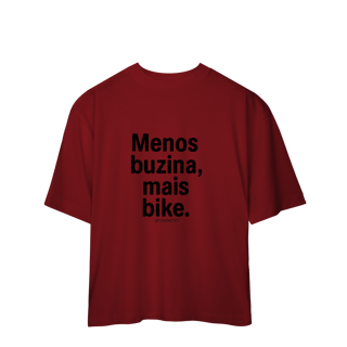 Nome do produto Menos Buzina Camiseta Oversized