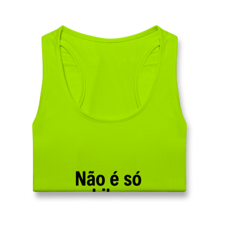 Nome do produto Não é só Bike Regata Fem Sportv Dry UV