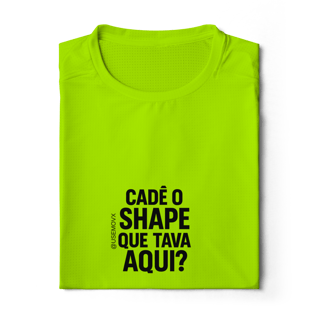 Nome do produto Cadê o Shape Camisa Manga Longa Sport Dry UV