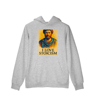 Nome do produto Moletom Prime Canguru- I LOVE STOICISM