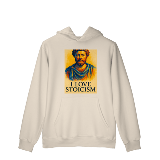 Nome do produto Moletom Prime Canguru- I LOVE STOICISM