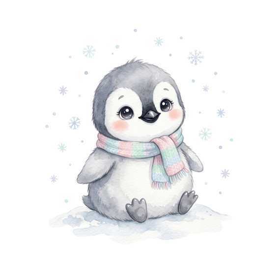 Camiseta pinguim fofim 