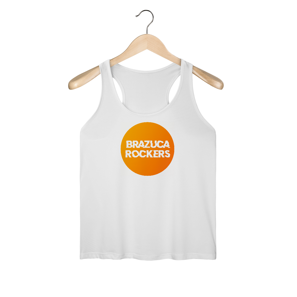 Nome do produto: Regata Feminina Sport - Brazuca Rockers