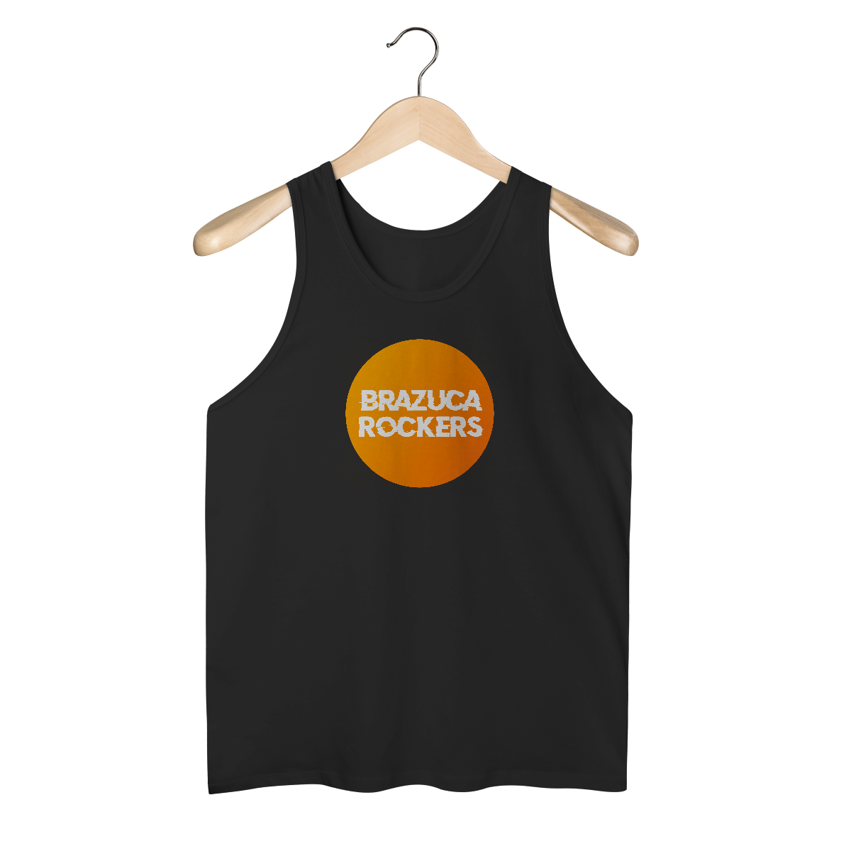 Nome do produto: Regata Masc - Brazuca Rockers