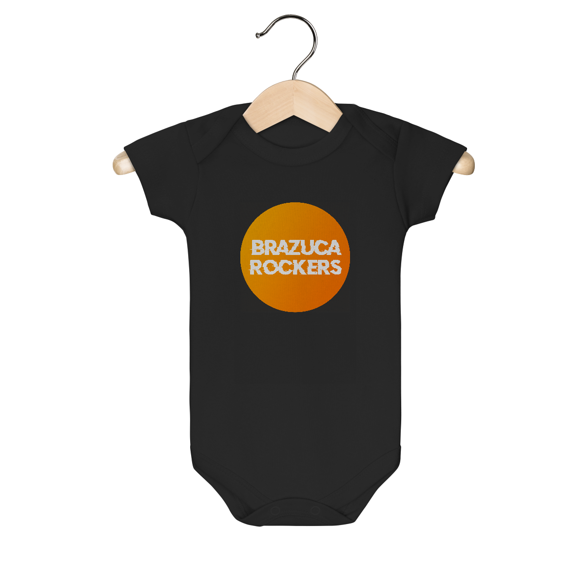 Nome do produto: Body Infantil - Brazuca Rockers