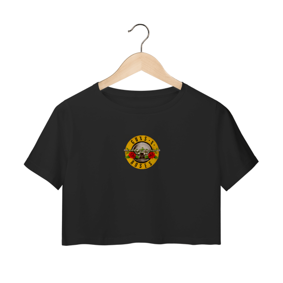 Camisa Cropped - Guns N' Roses