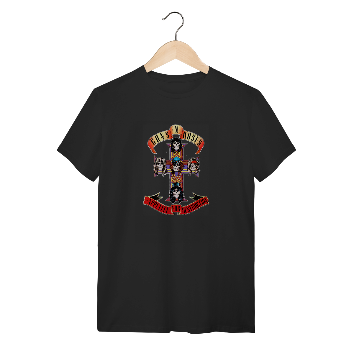 Nome do produto: T-Shirt Quality - Guns N\' Roses (AFD)