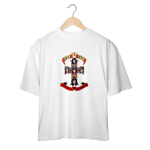 Camiseta Oversized - Guns N' Roses (AFD)