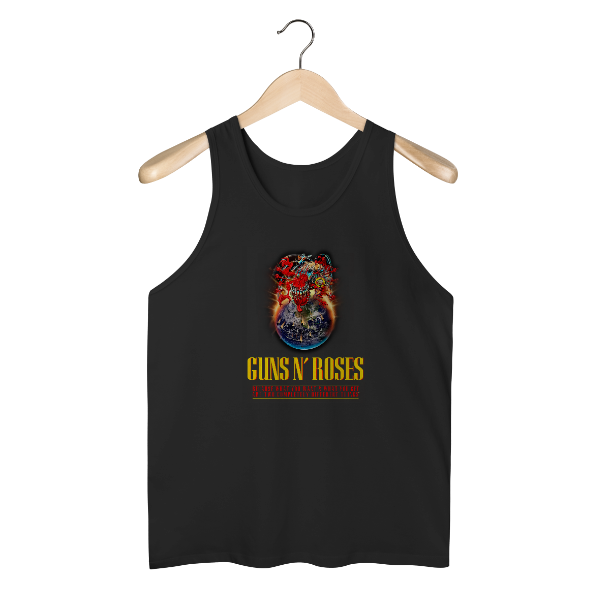 Nome do produto: Regata Masculina - Guns N\' Roses ESPECIAL