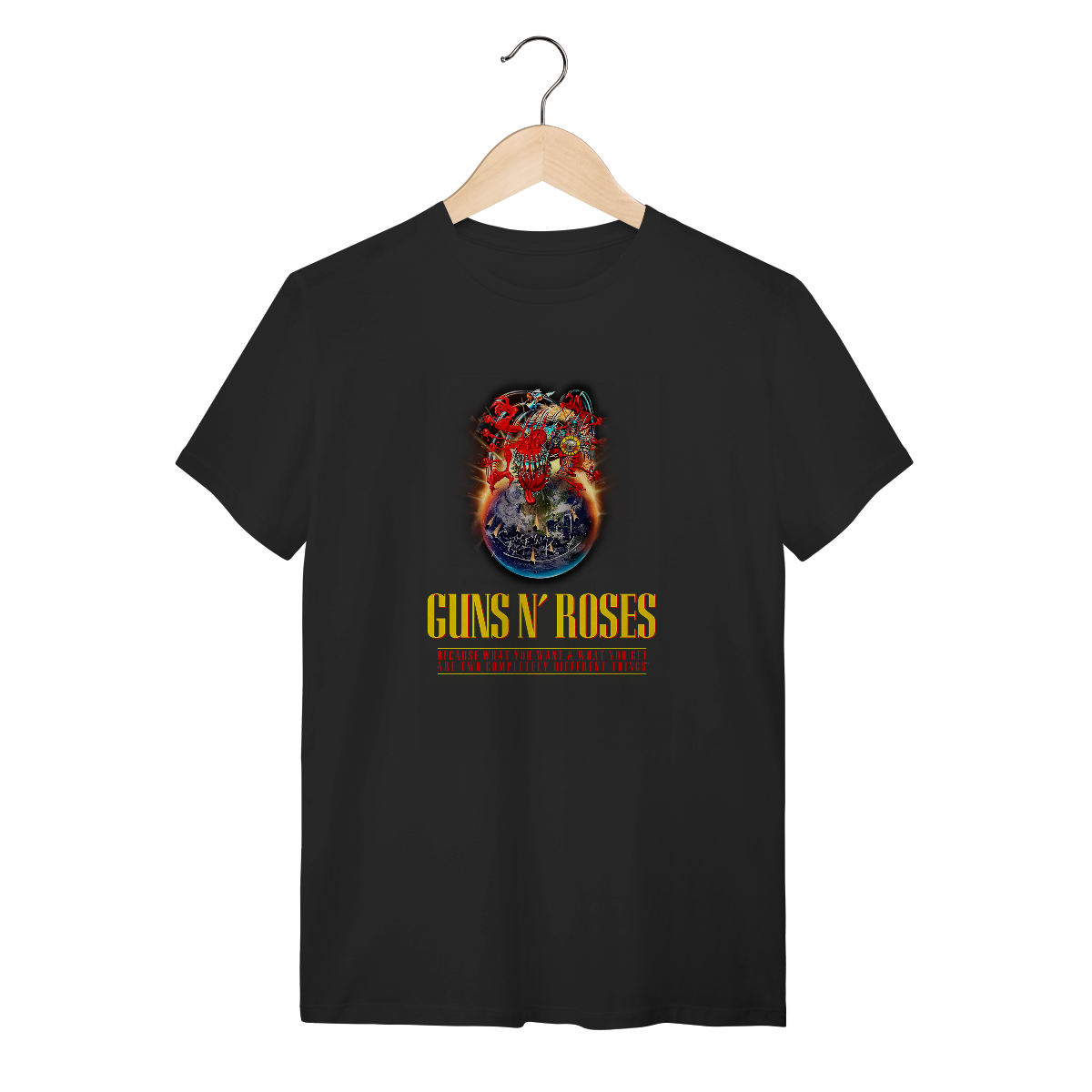 Nome do produto: T-Shirt Quality - Guns N\' Roses ESPECIAL