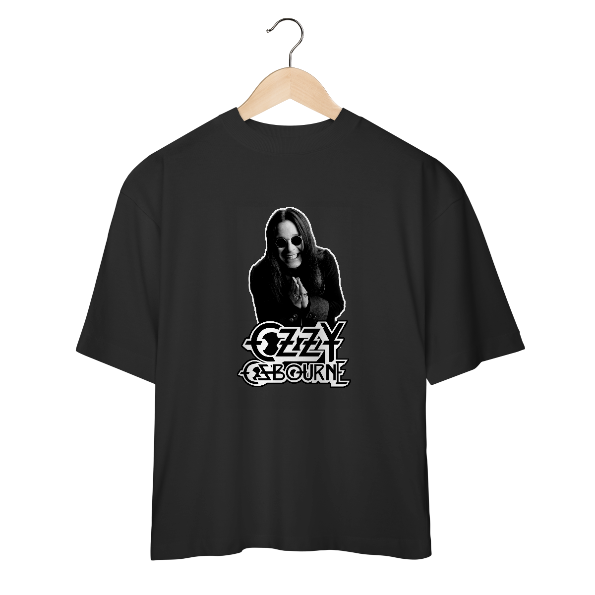 Nome do produto: Camiseta Oversized - Ozzy Osbourne