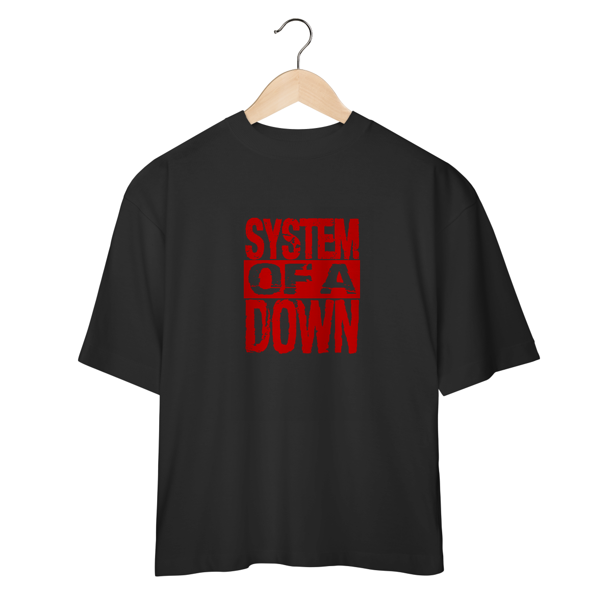 Nome do produto: Camiseta Oversized - SOAD