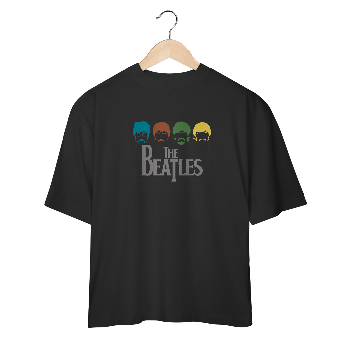 Nome do produto: Camiseta Oversized - The Beatles