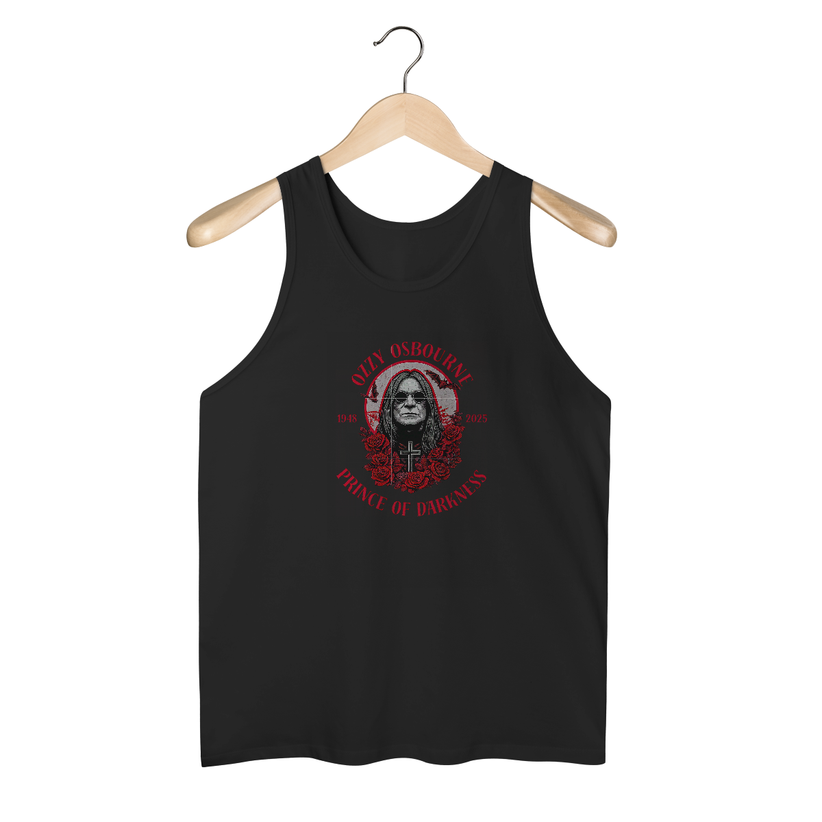 Nome do produto: Regata Masculina - Ozzy Osbourne EDIÇÃO ESPECIAL