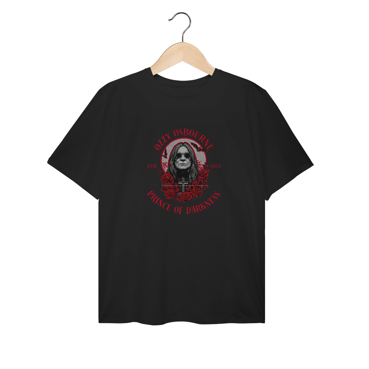 Nome do produto: T-Shirt (Plus Size) - Ozzy Osbourne EDIÇÃO ESPECIAL