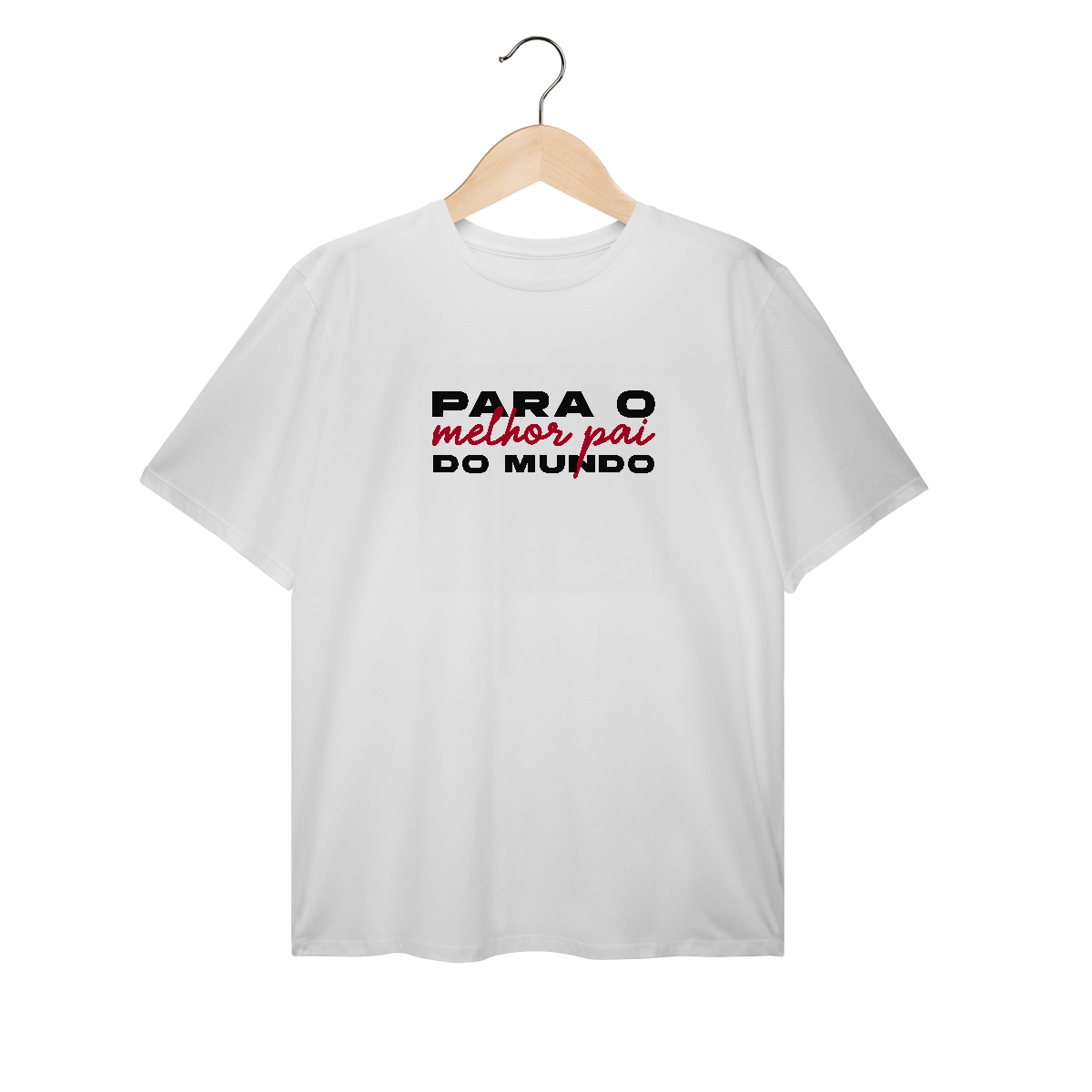 Nome do produto: T-Shirt (Plus Size) - Melhor pai do mundo