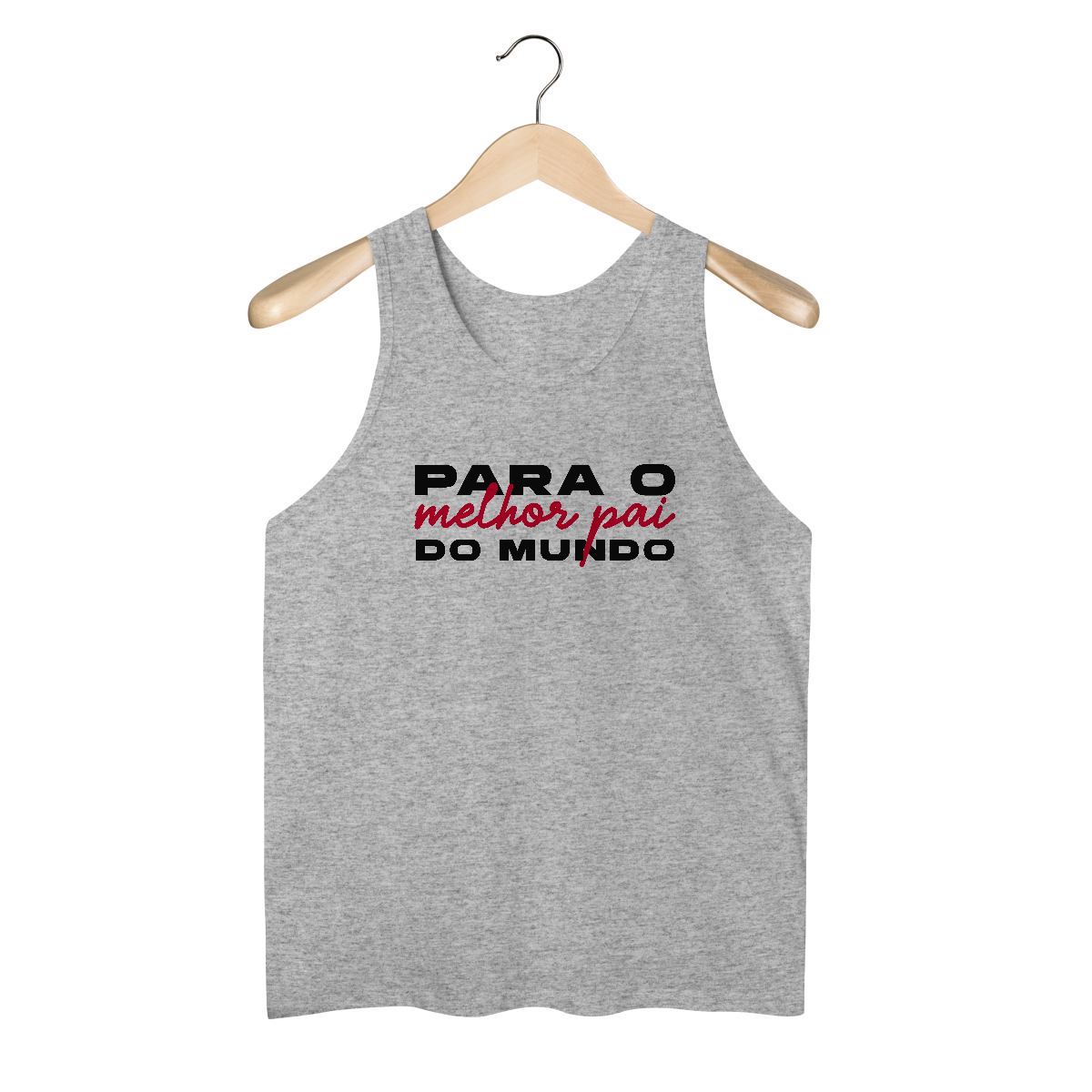 Nome do produto: Regata Masculina - Melhor pai do mundo